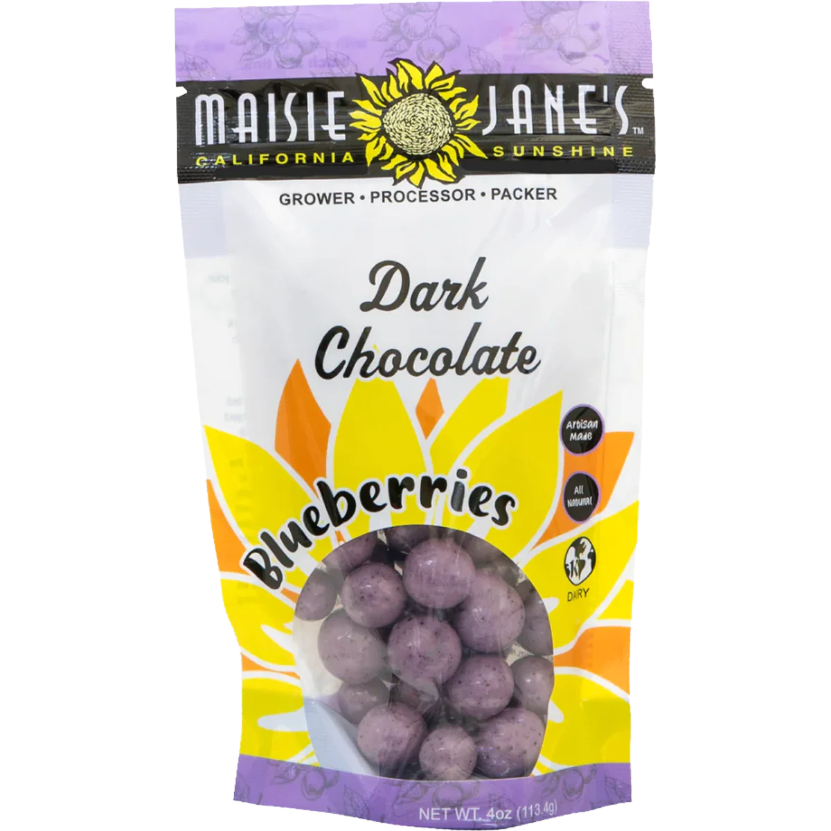 Dark Chocolate Blueberries 4 oz