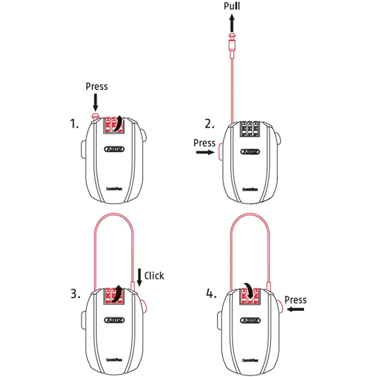 Abus CombiFlex Rest 105, 105cm - Image 3