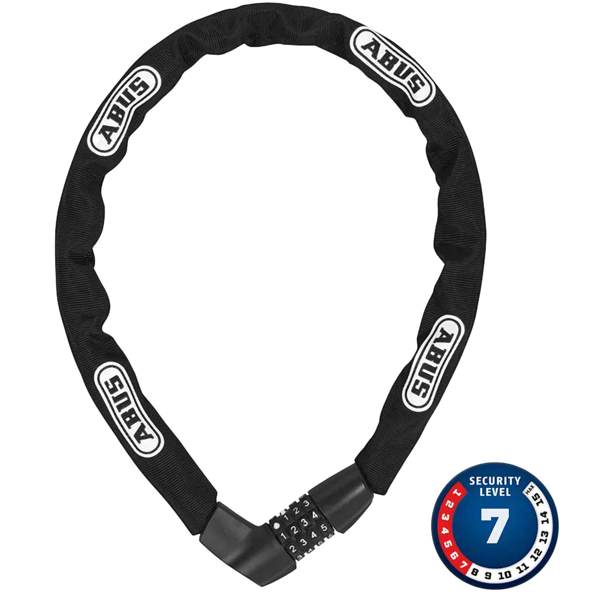 Abus Tresor 1385 Chain Lock Combo 110cm