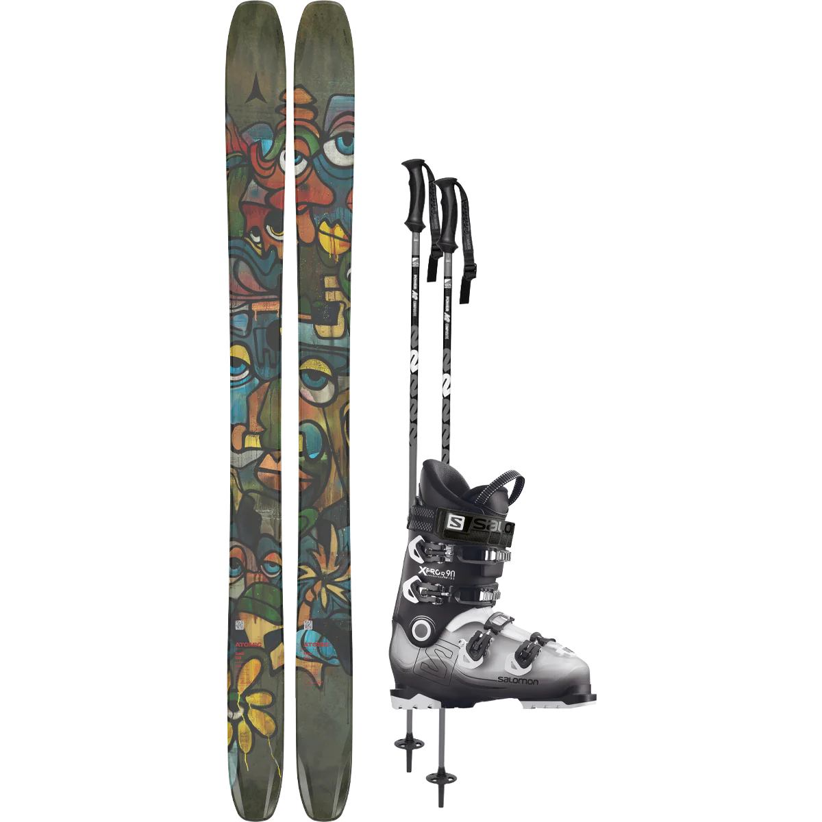 Atomic Bent 110 Demo Ski Package
