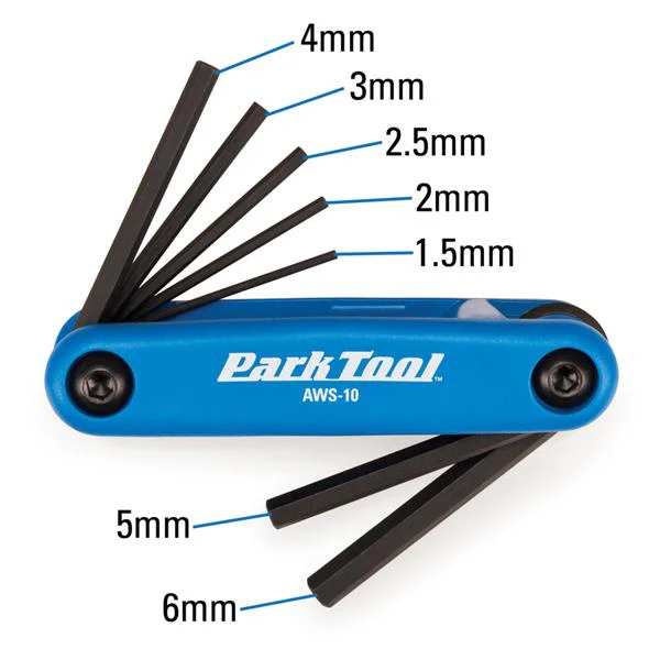 AWS-10 Fold-Up Hex Wrench Set - Image 2