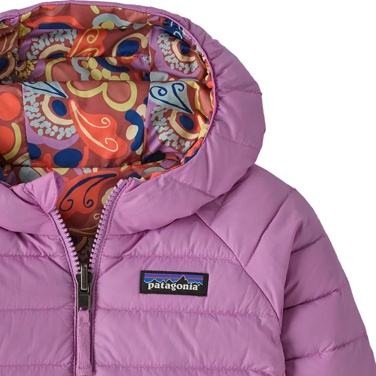 Youth Baby Reversible Down Sweater Hoody - Image 5