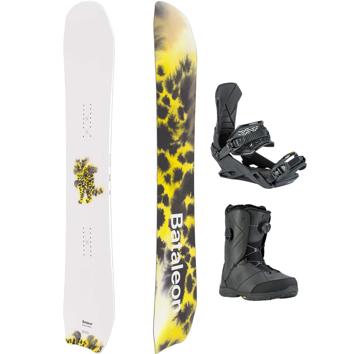 Bataleon Whatever X Rop van Mierlo Demo Snowboard Package