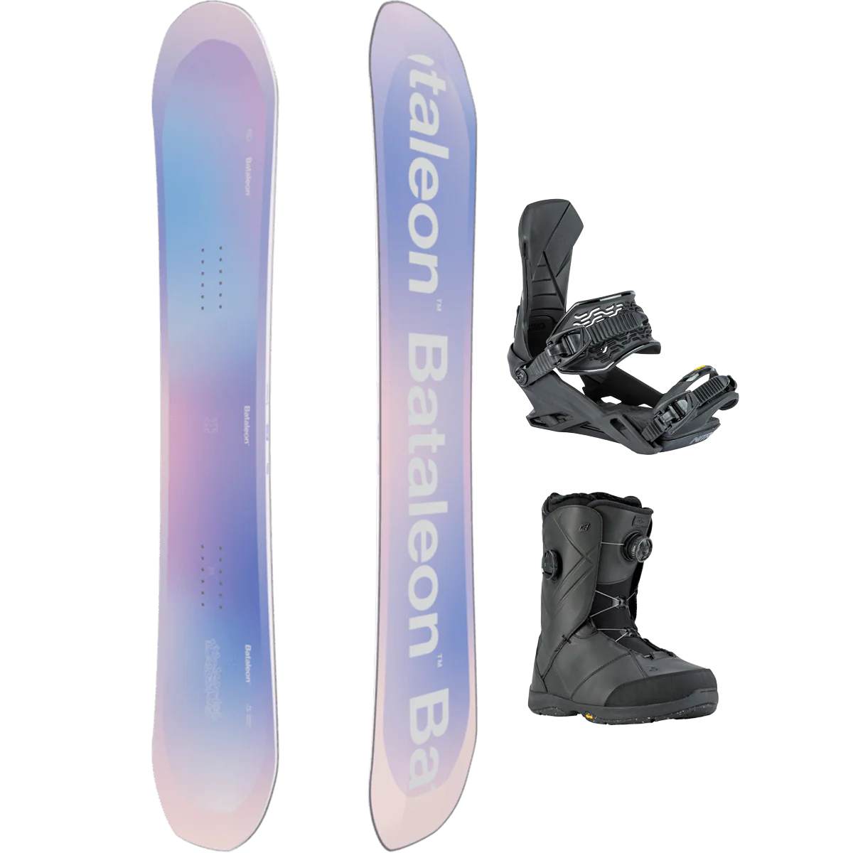 Bataleon Women's Feelbetter Demo Snowboard Package