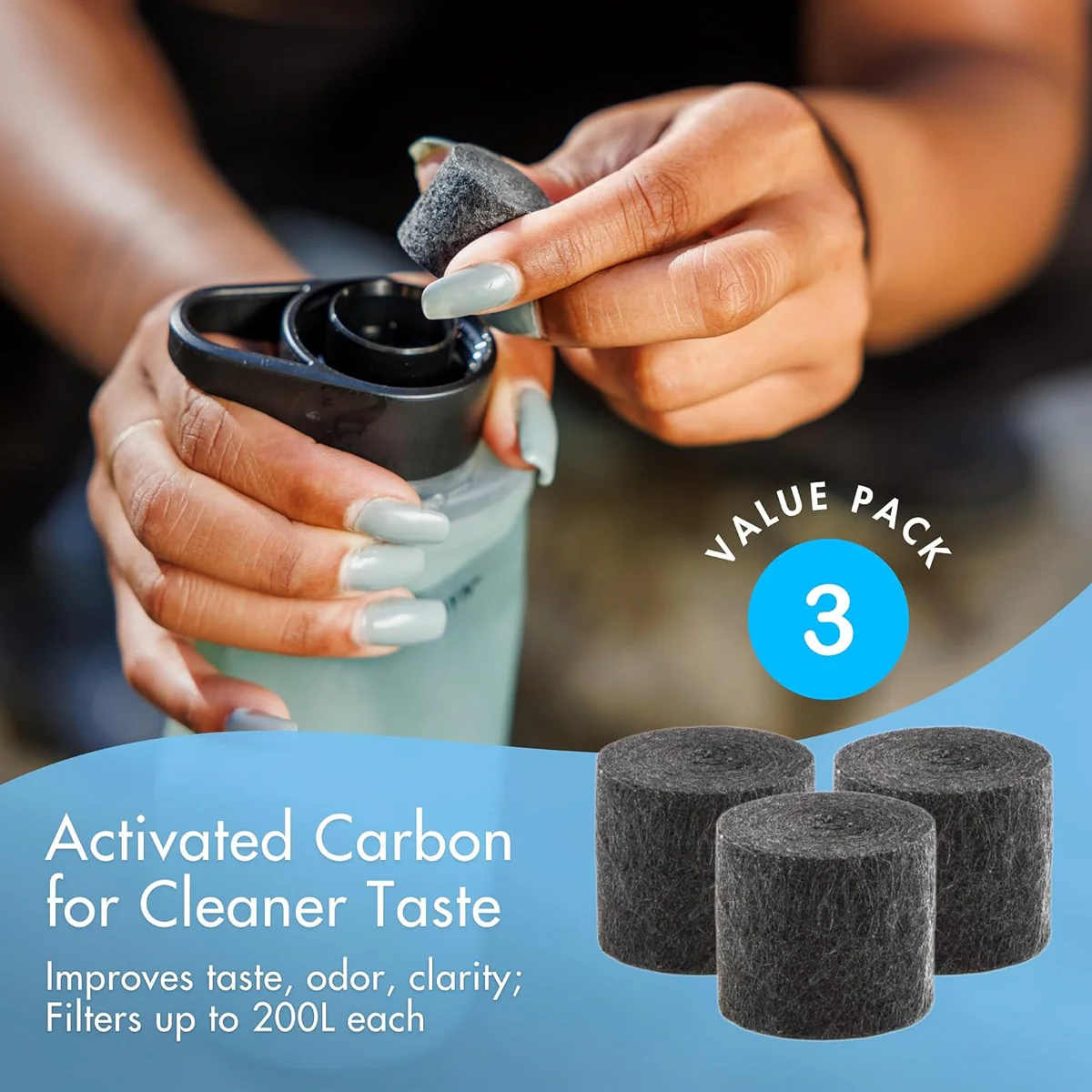 BeFree Carbon Replacement 3 Pack - Image 2