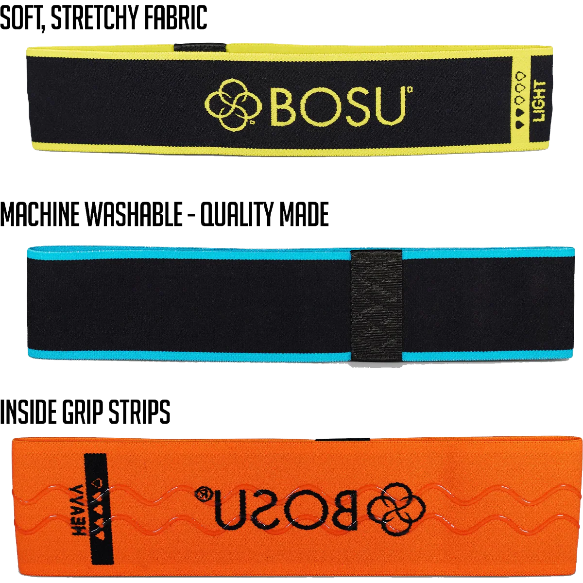 Fabric Resistance Bands 3 Pack - Image 4