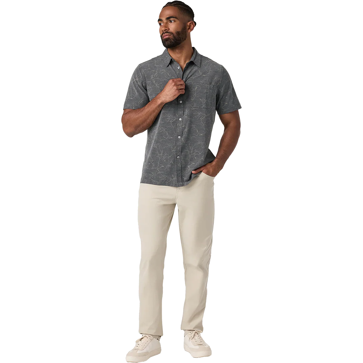 Men's Bridge Short Sleeve Button Down - Image 5