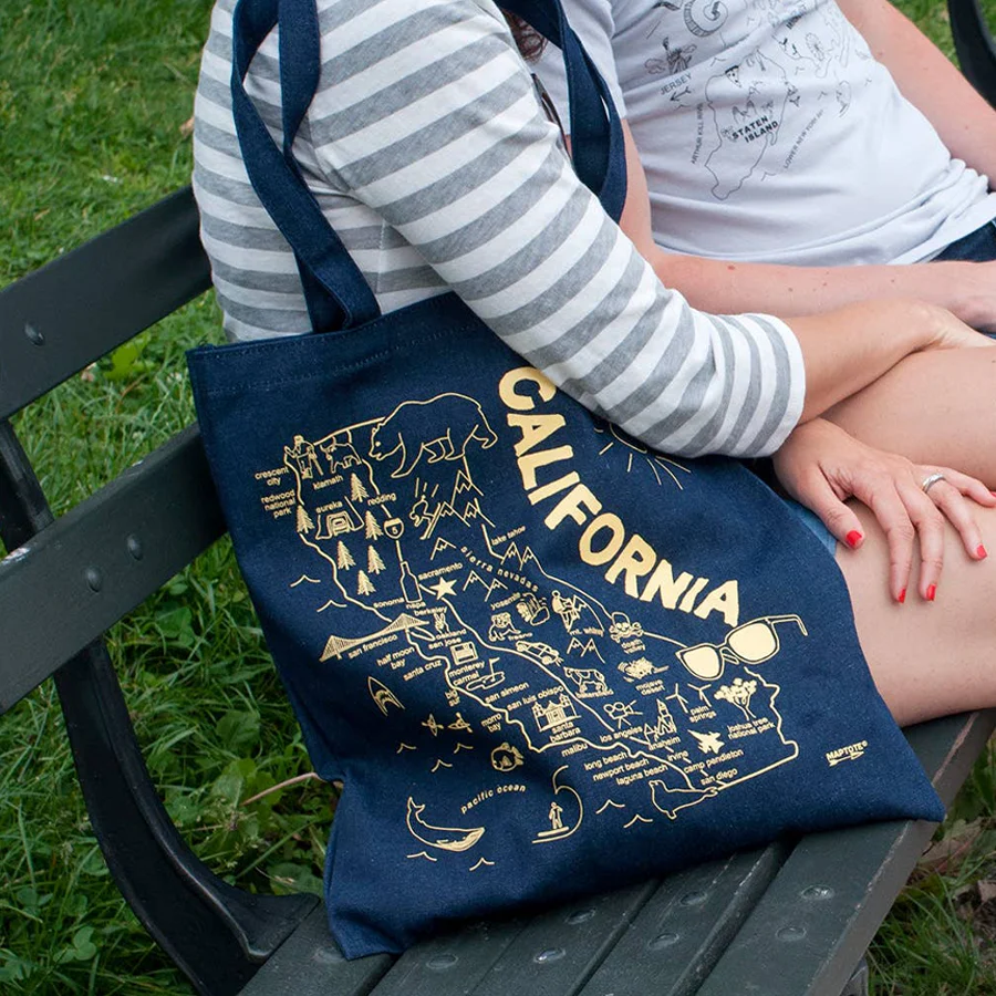 California Denim Tote - Image 2