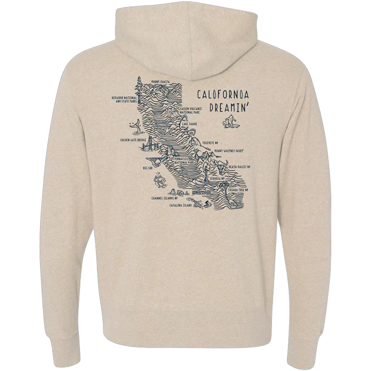 Men's California Topo Hoodie - Image 2