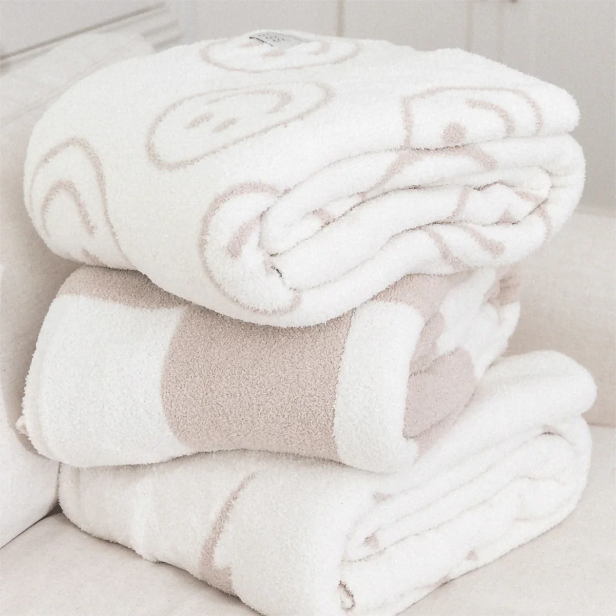 Checker Luxe Home Blanket - Image 4