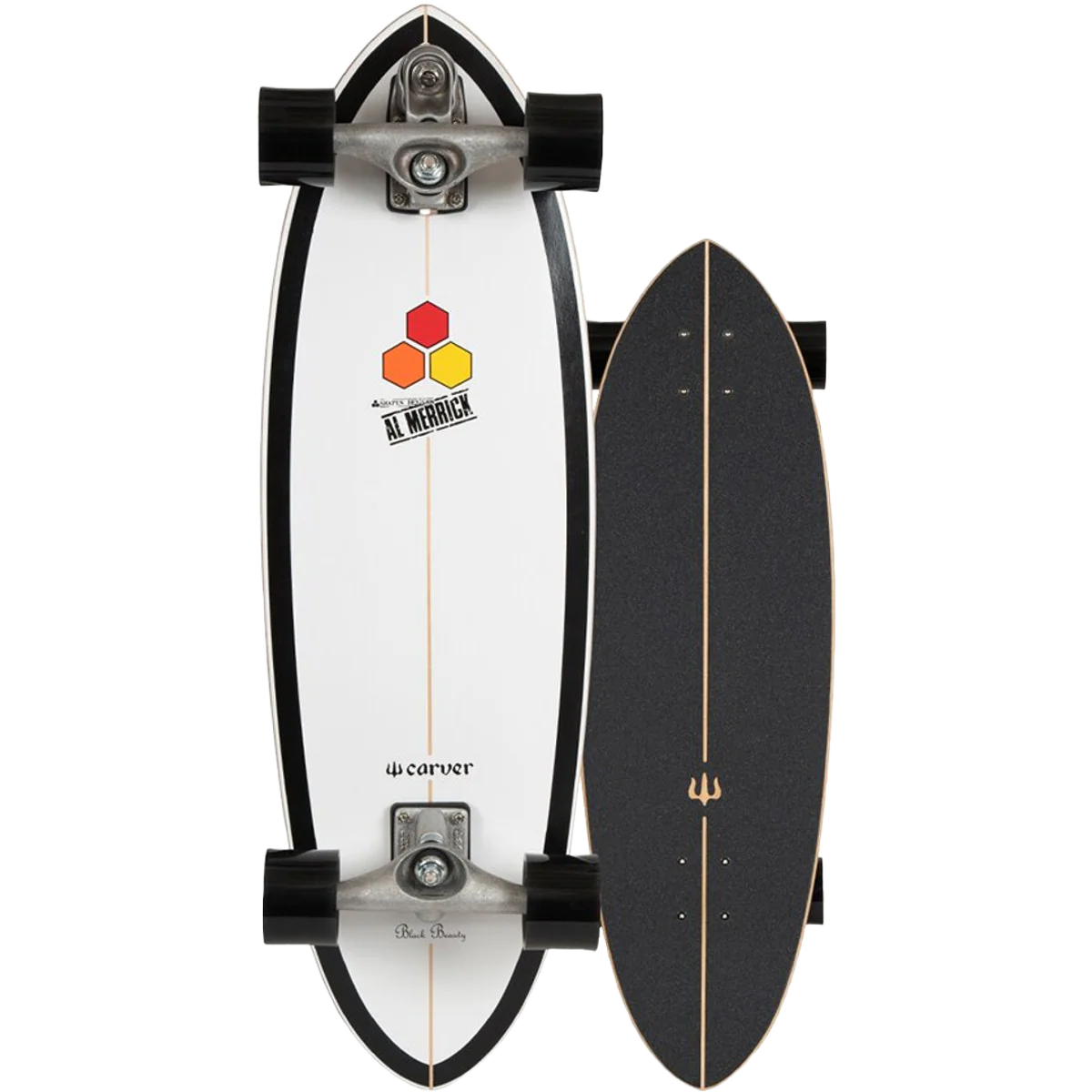 Channel Islands Black Beauty 31.75" Surfskate C7 Complete