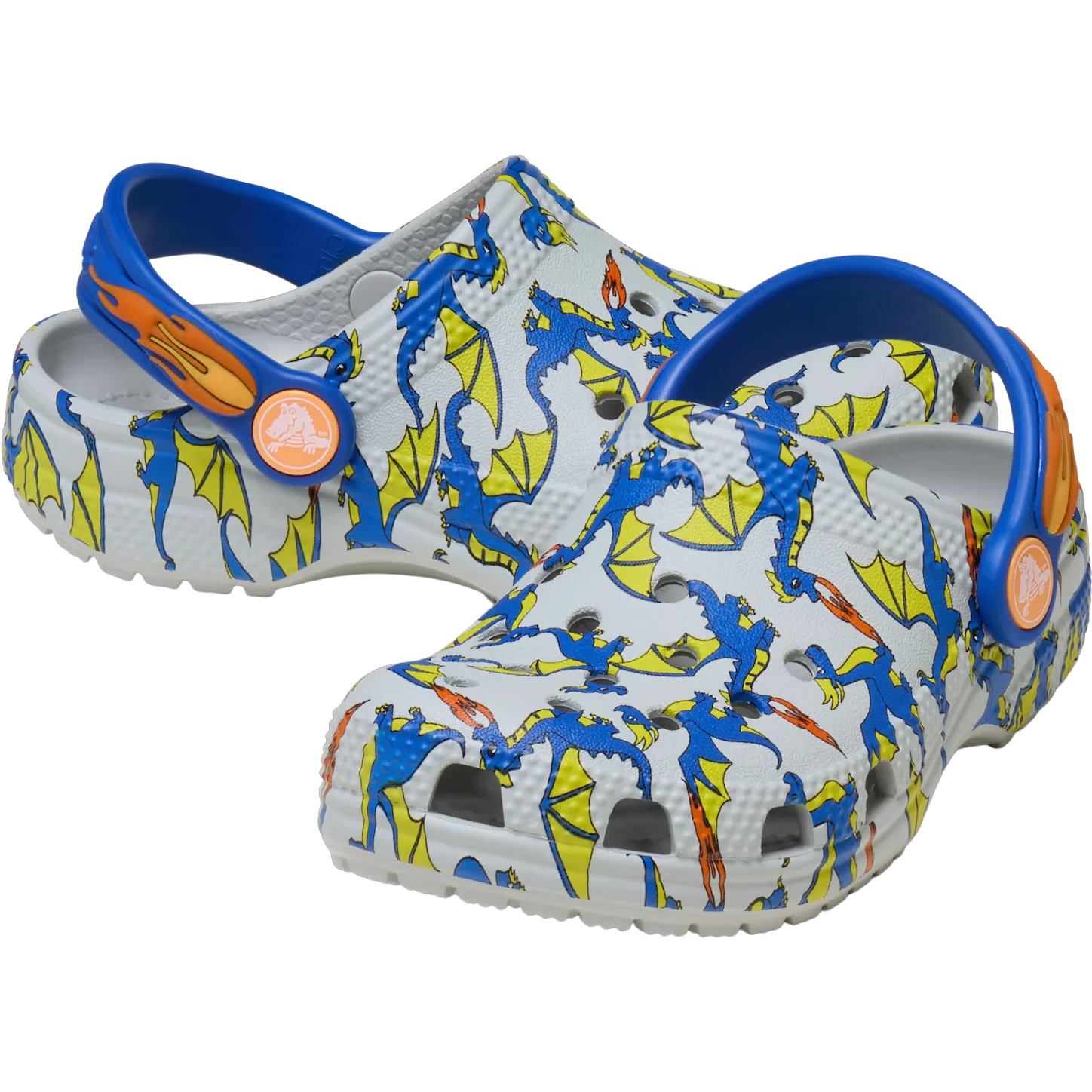 Youth Classic Dragon Graphic Clog Toddler - Image 2