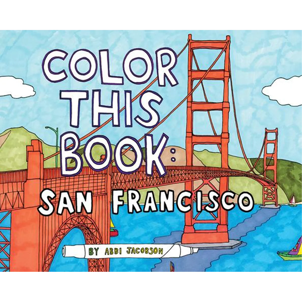 Color this Book: San Francisco