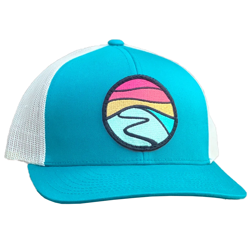 Curved Brim Trucker with Hilltop Patch - Image 3