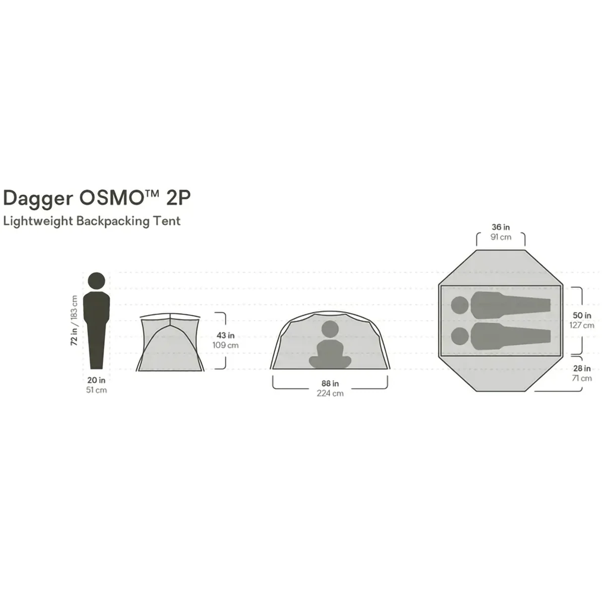Dagger OSMO 2 Person - Image 14