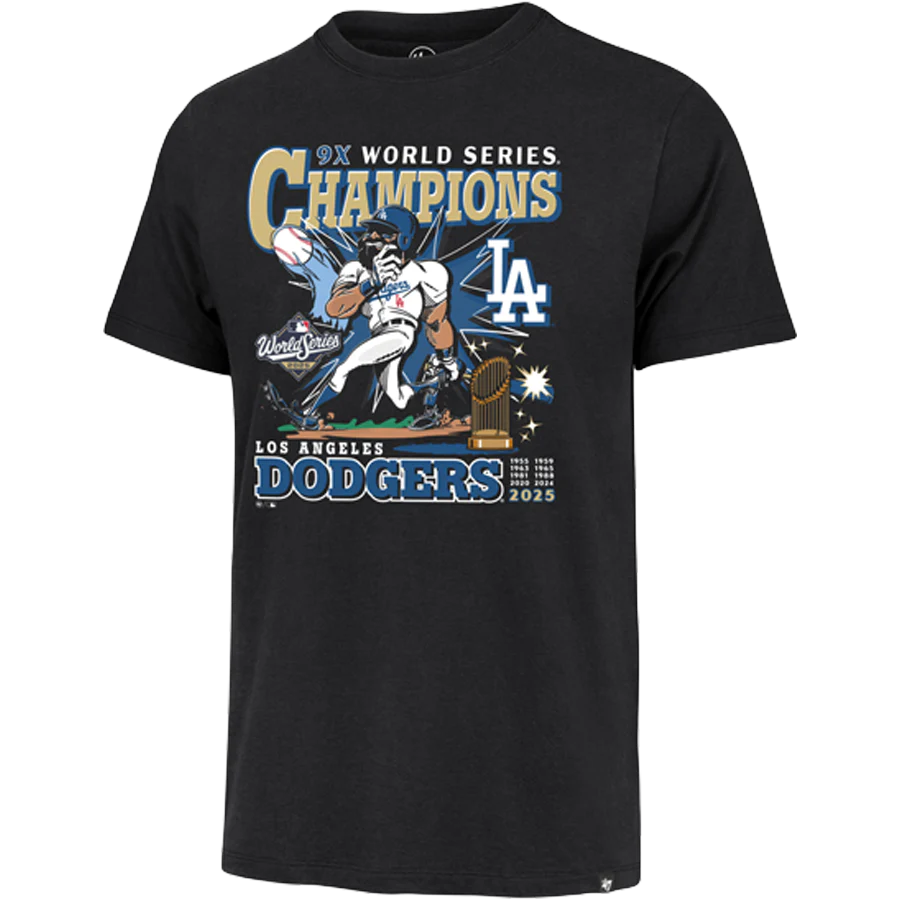 Men's Dodgers World Series Champs Franklin Tee