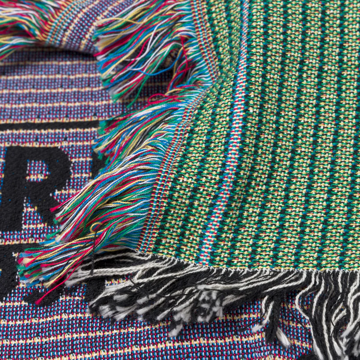 Dr. Seuss x Parks Project Striped Woven Blanket - Image 7