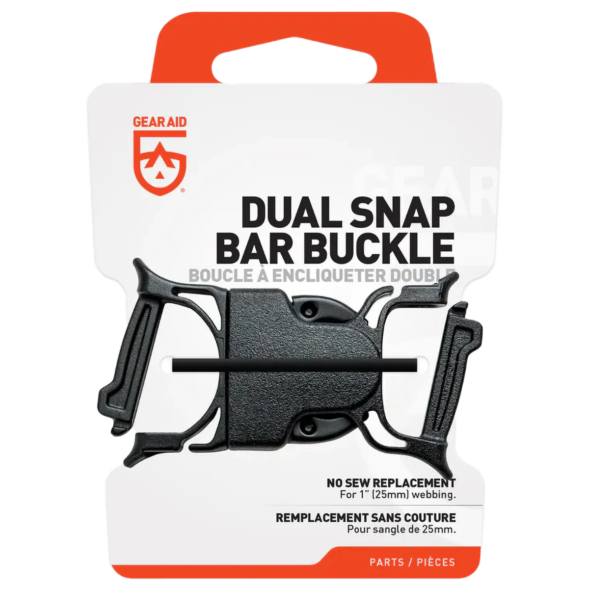 Dual Snap Bar Buckle 1" - Image 3