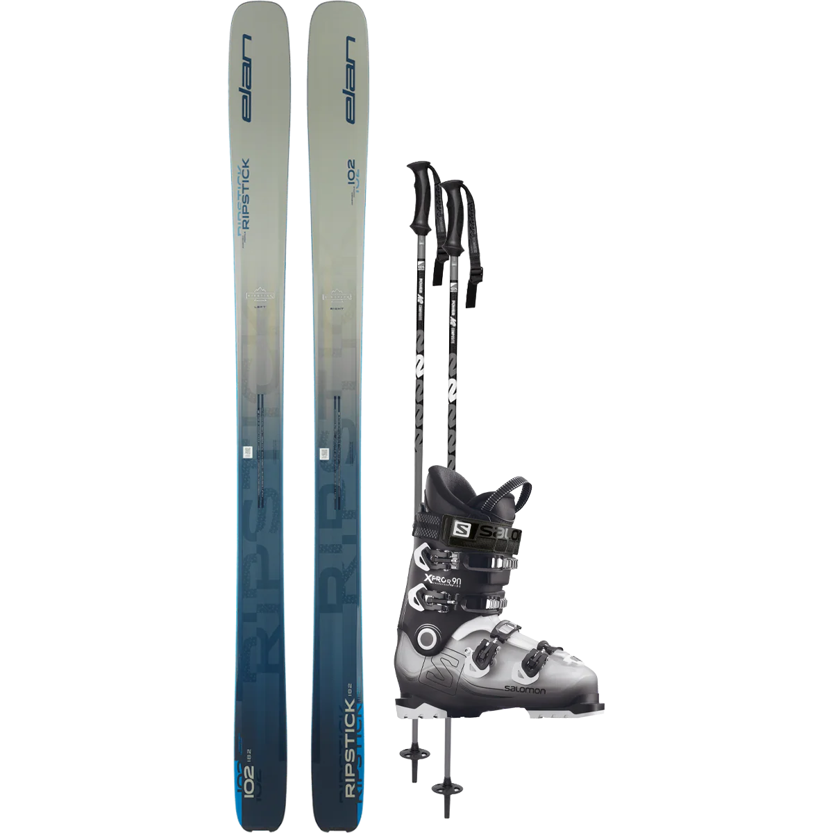 Elan Ripstick 102 Demo Ski Package