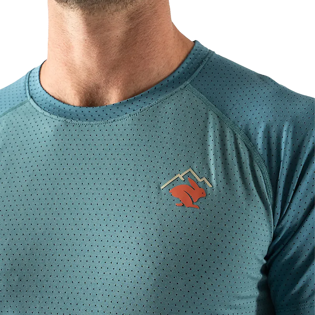 Men's EZ Tee Perf Short Sleeve Trail - Image 4