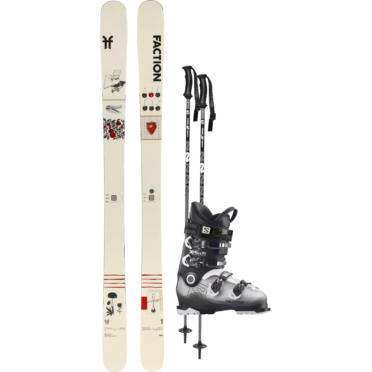Faction Prodigy 1 Capsule Demo Ski Package
