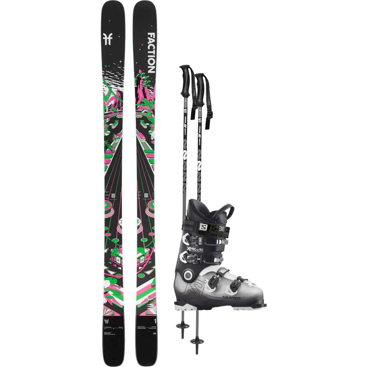 Faction Prodigy 1 Demo Ski Package