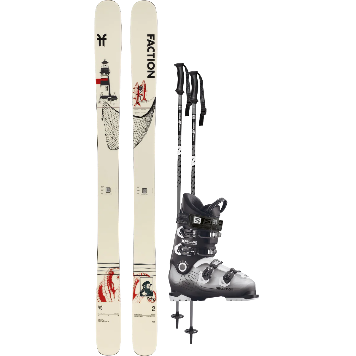 Faction Prodigy 2 Capsule Demo Ski Package