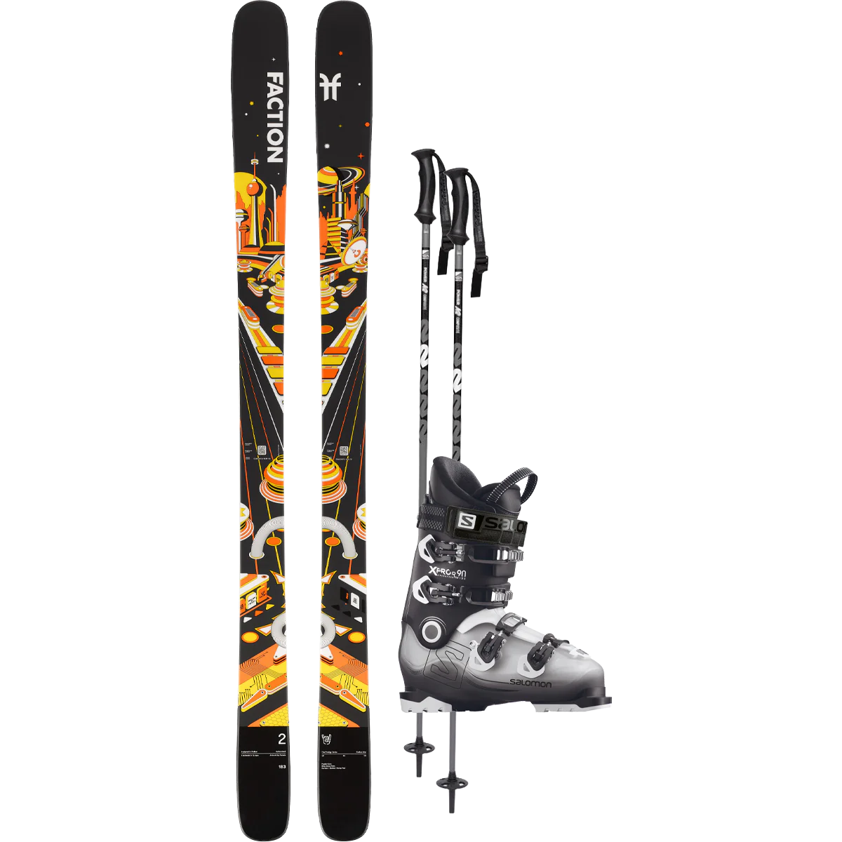 Faction Prodigy 2 Demo Ski Package