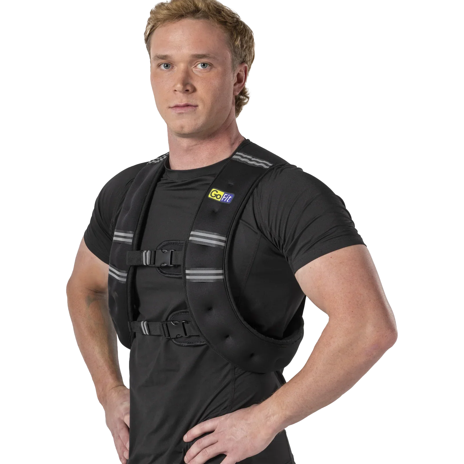 GoFit Neoprene 20 lb Weighted Vest - Image 2