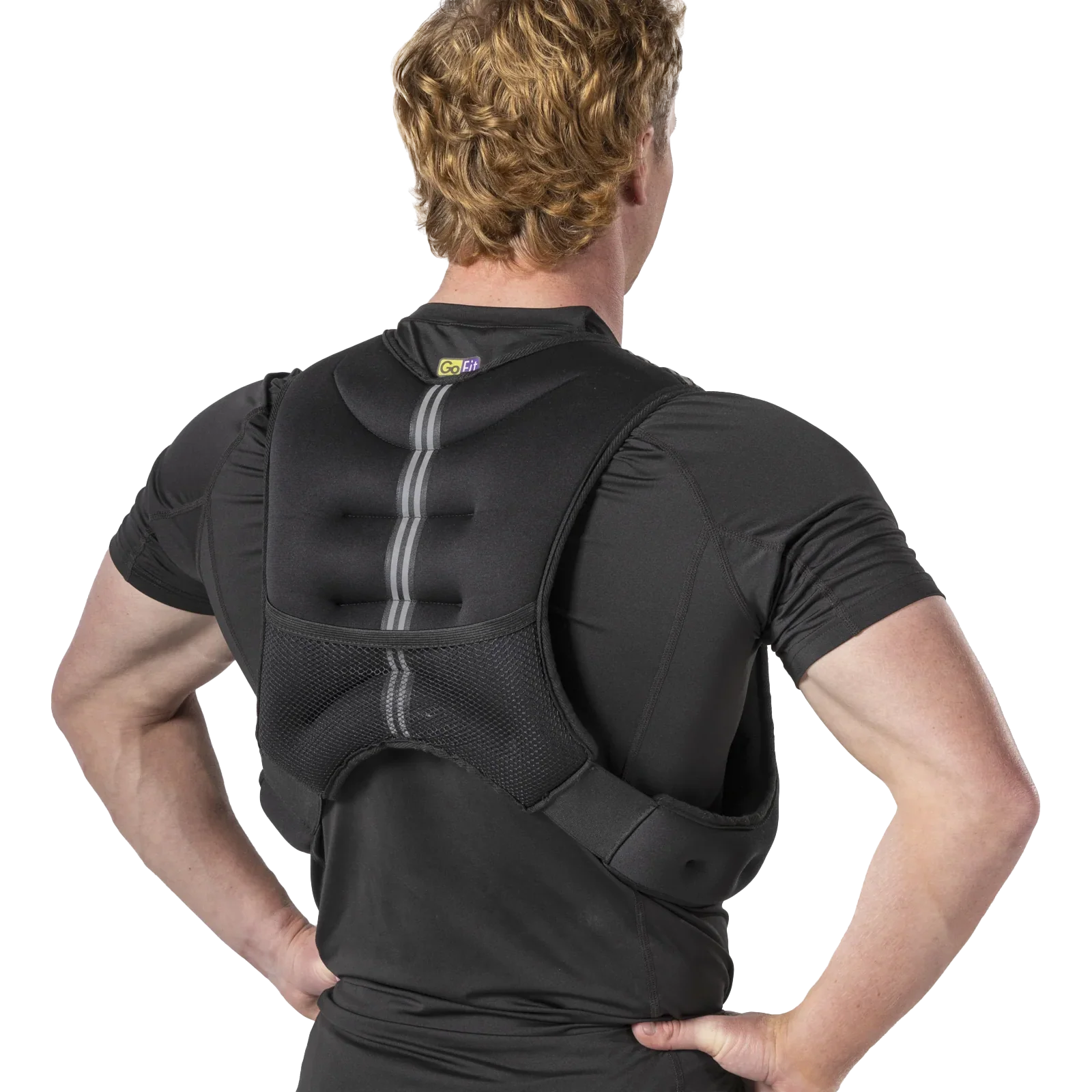 GoFit Neoprene 20 lb Weighted Vest - Image 4