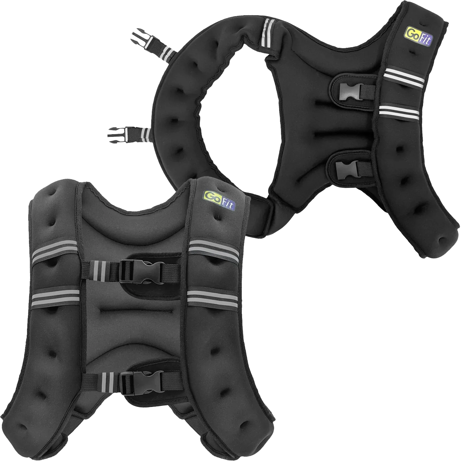 GoFit Neoprene 20 lb Weighted Vest - Image 5