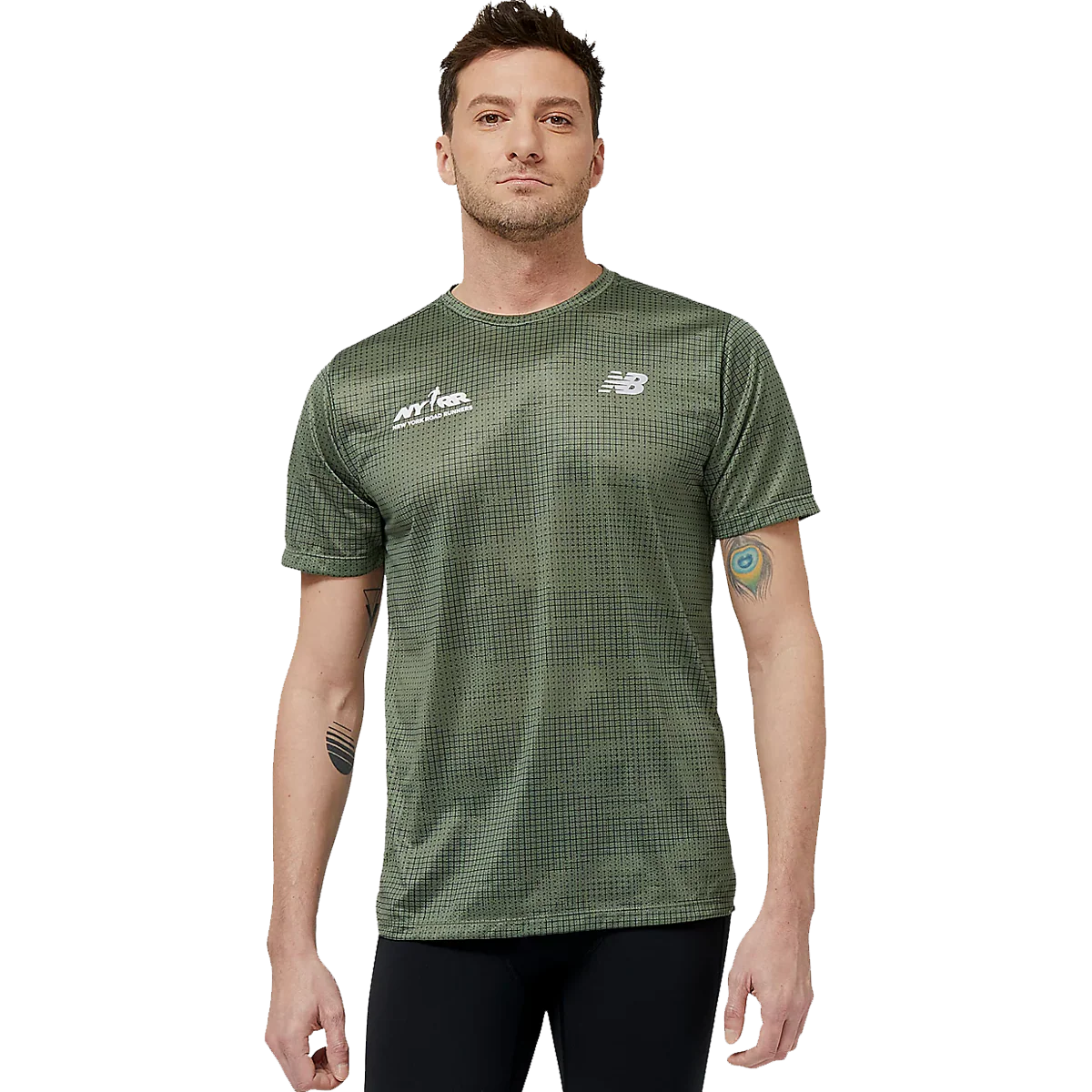 Men's Run For Life Printed Impact Run Short Sleeve