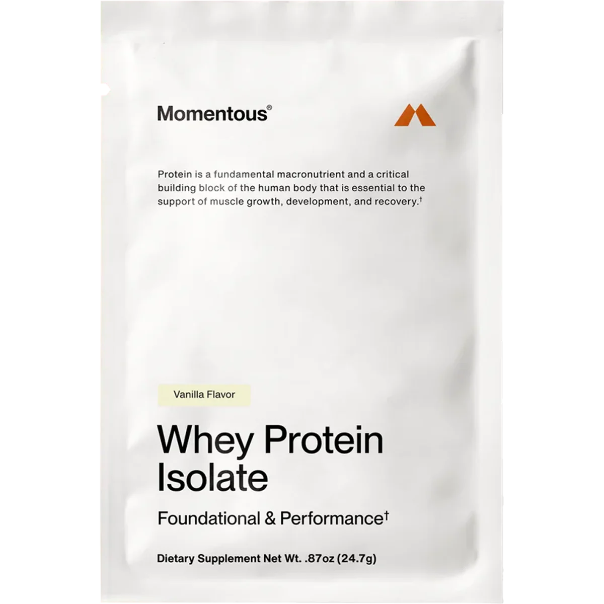 Whey Protein Isolate (Single Serving)