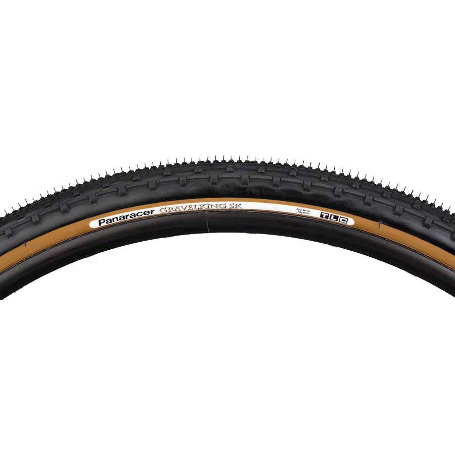 GravelKing SK Tire - 700c x 50, Tubeless, Folding, Black/Brown - Image 3