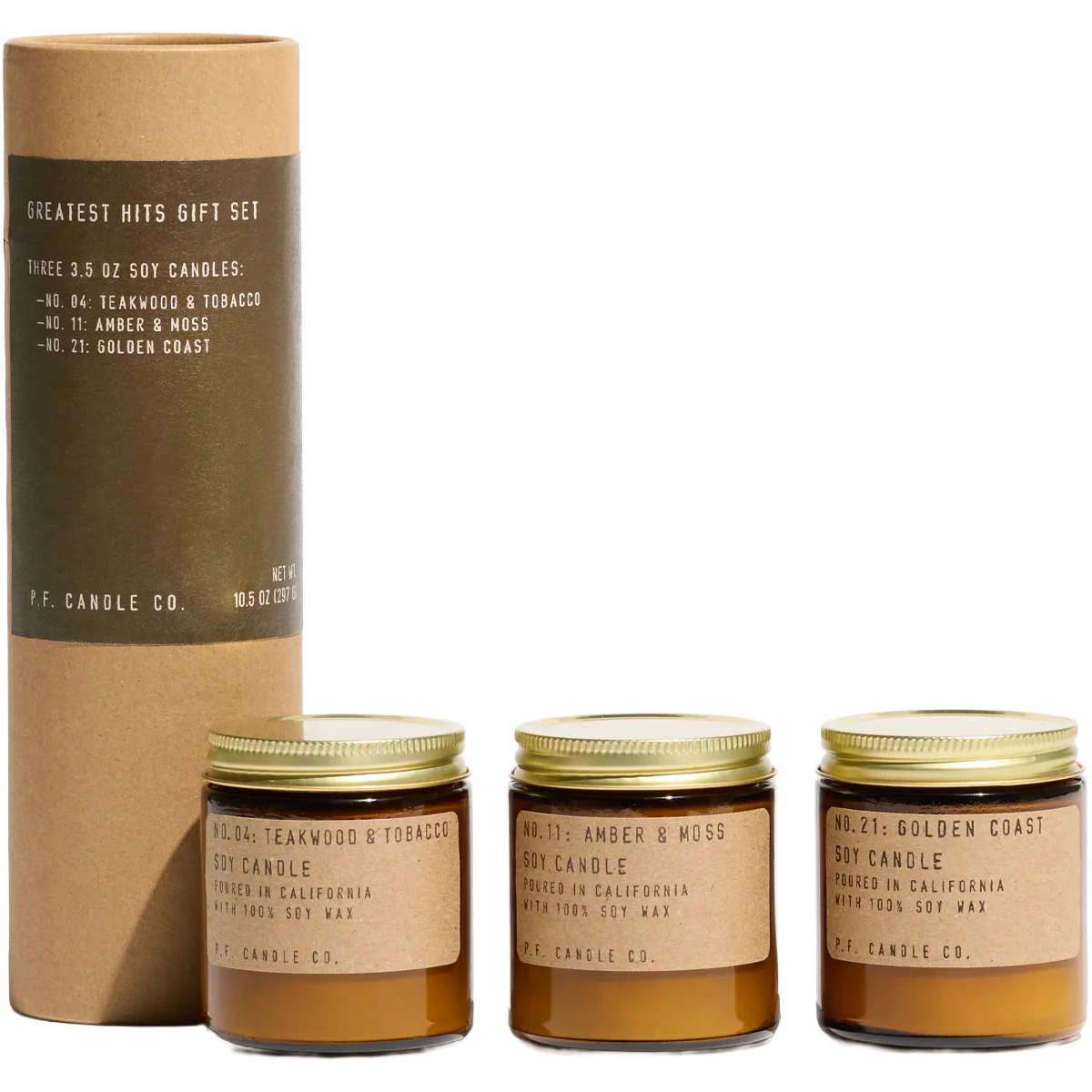 Greatest Hits 3pc Mini Candle Gift Set