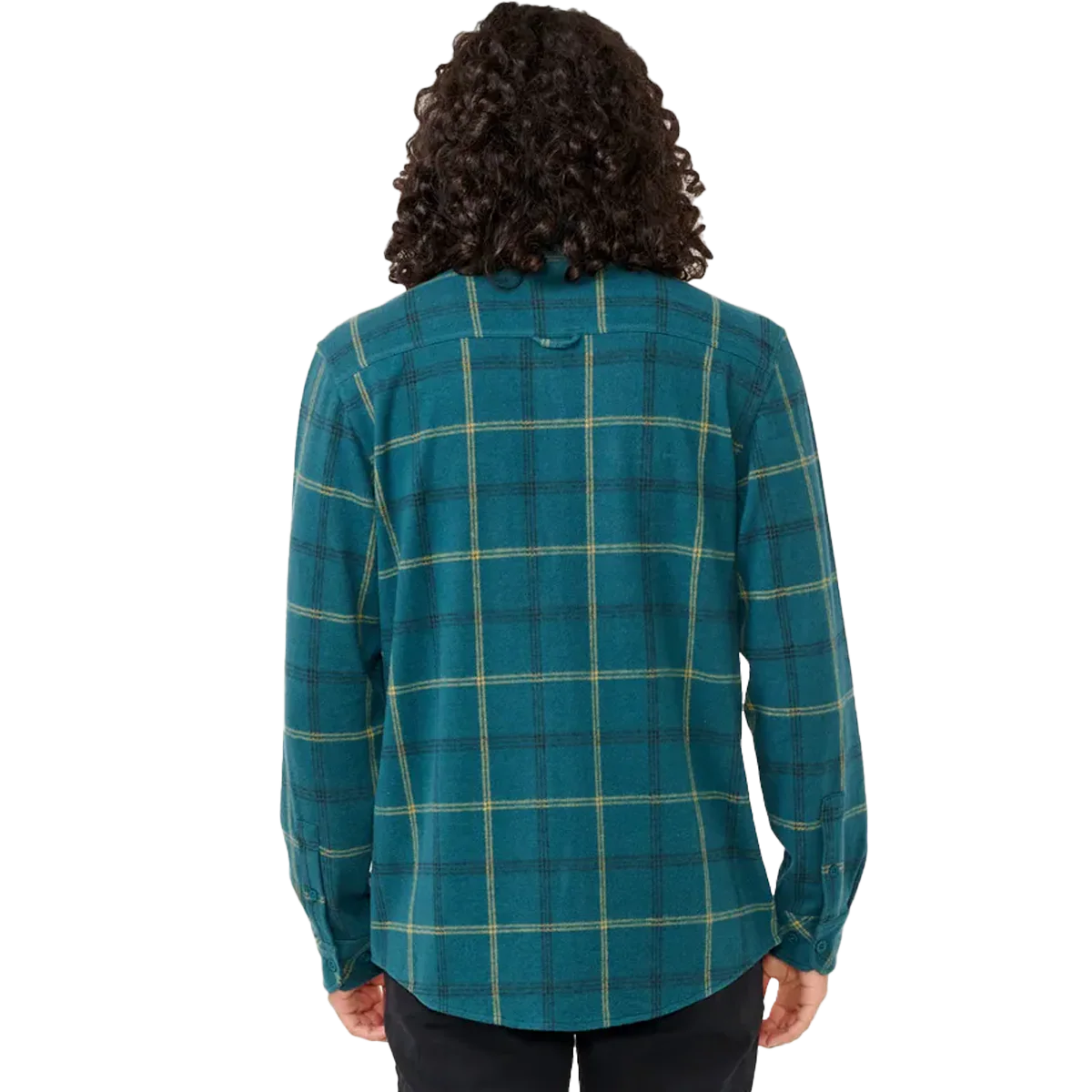 Men's Grid Long Sleeve Shirt - Image 3