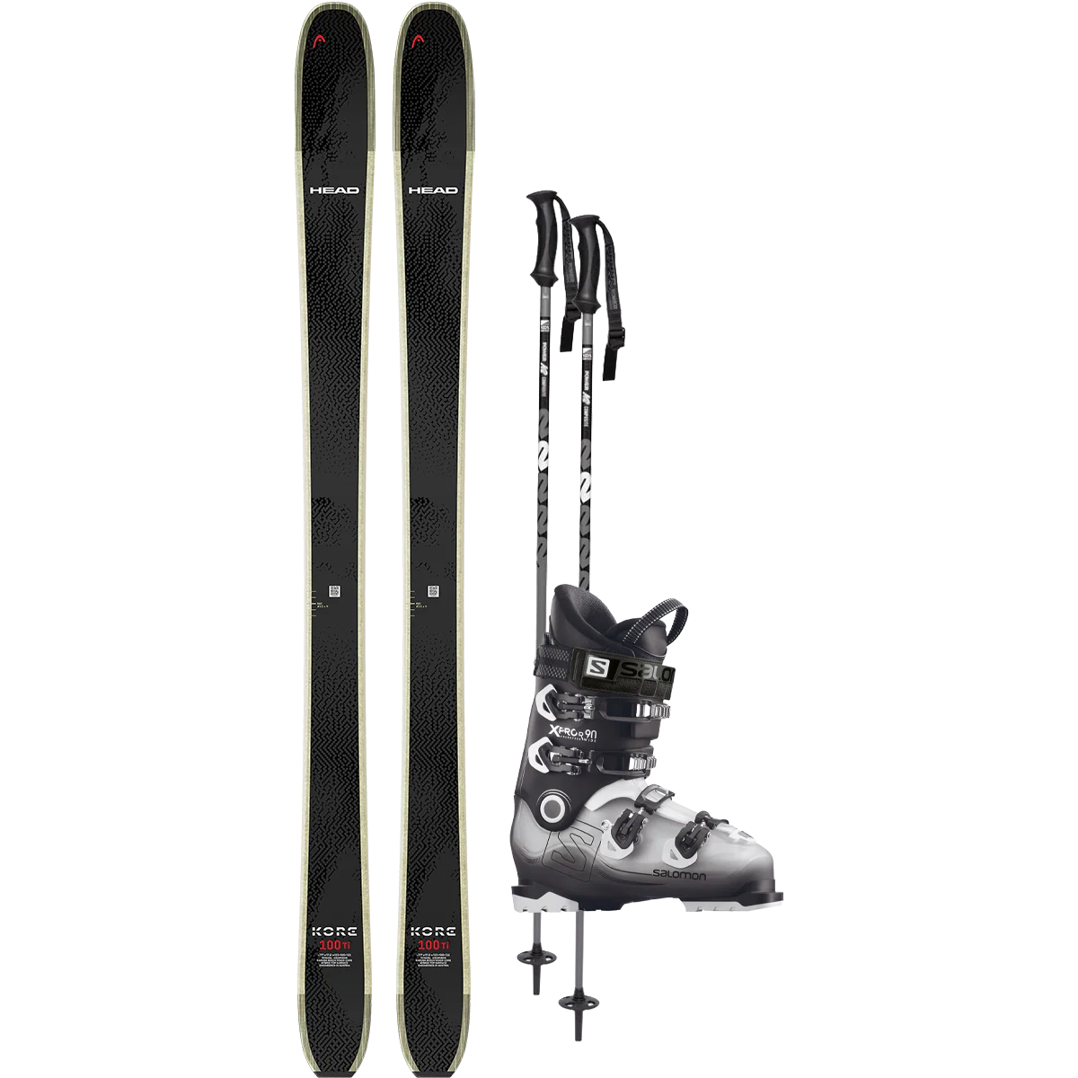 Head Kore 100 Ti Demo Ski Package