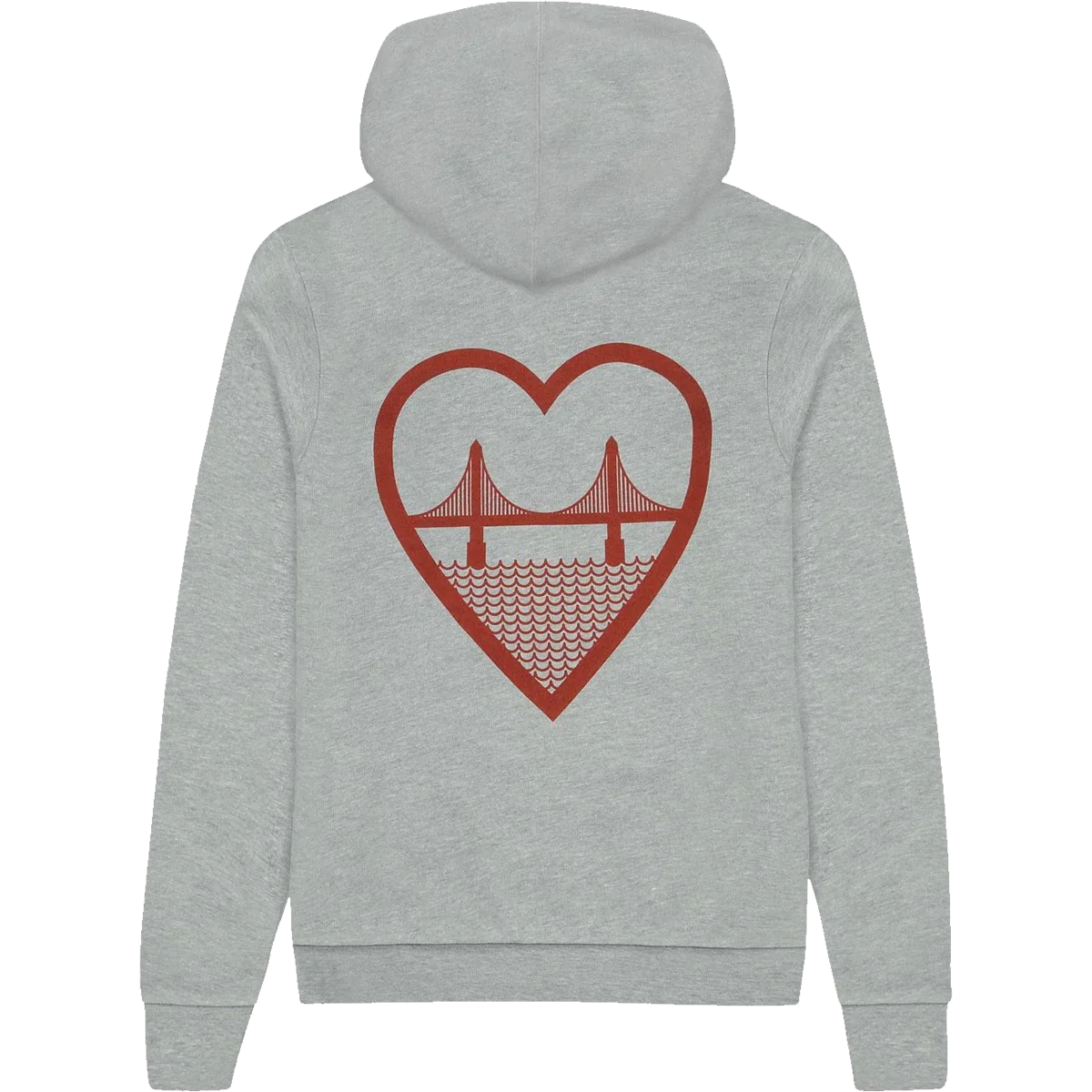 I Heart SF Zip Hoodie - Image 2