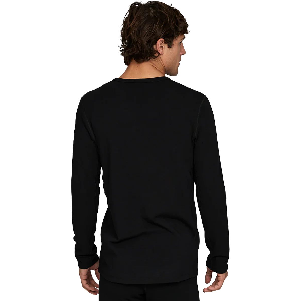 Men's Heavyweight Grid Fleece Crew - Image 2