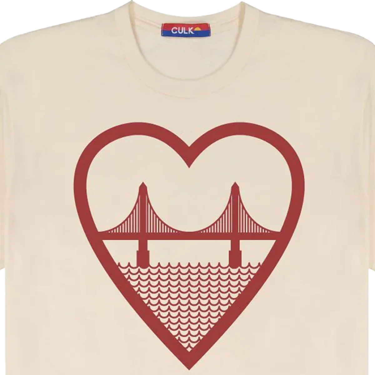 I Heart SF Unisex Tee - Image 2