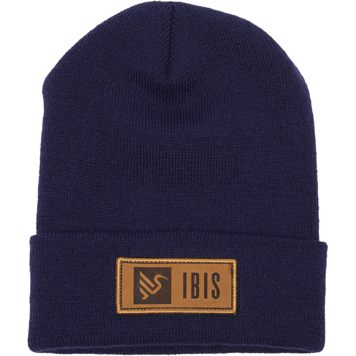 Leather Name Patch Beanie
