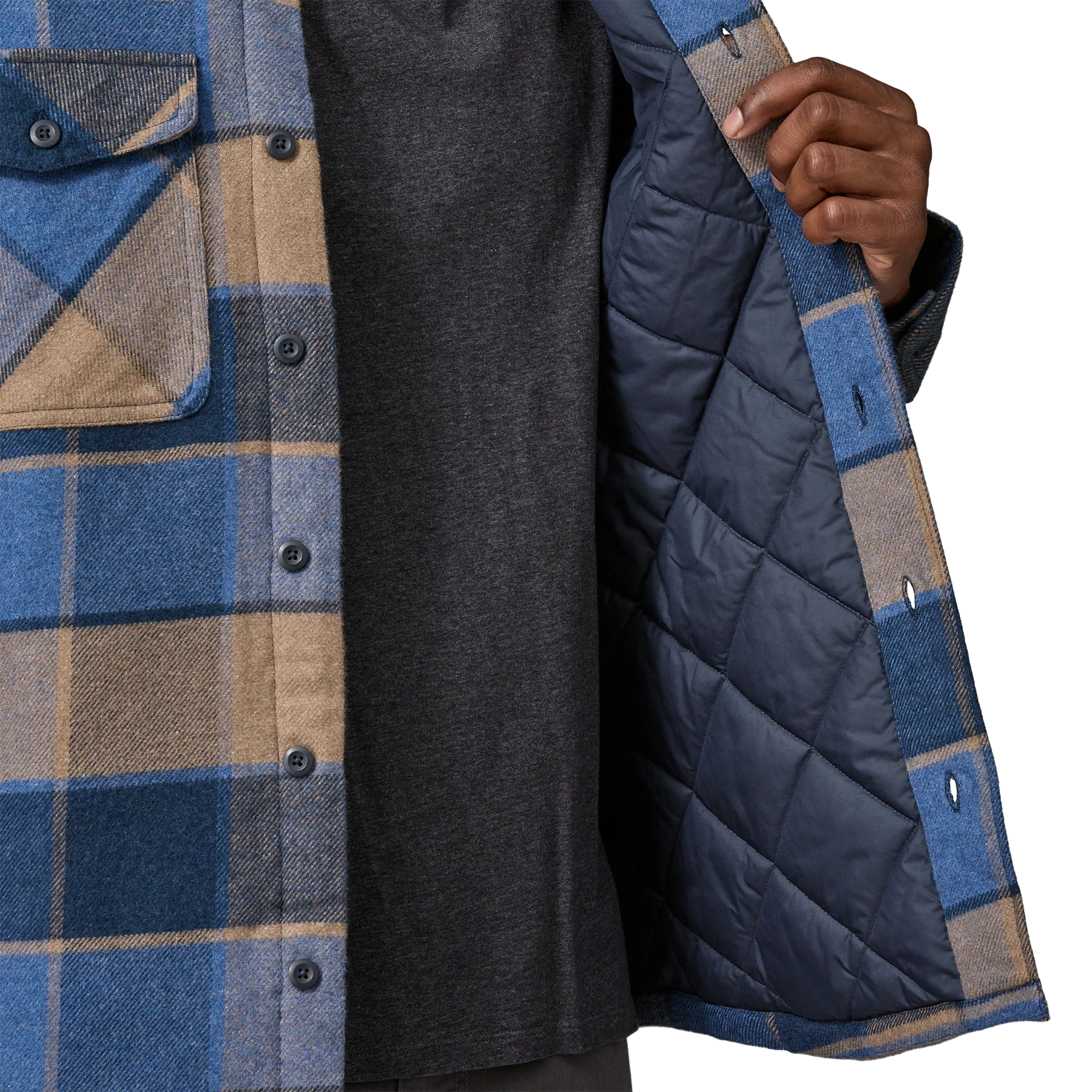 Men's Insulated Midweight Fjord Flannel Shirt - Image 9