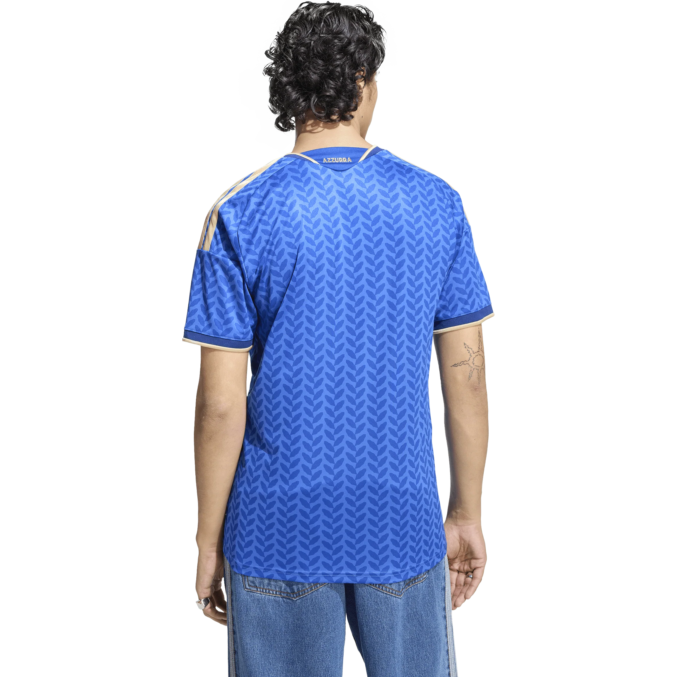 Italy FIGC Home Replica Jersey - Image 4