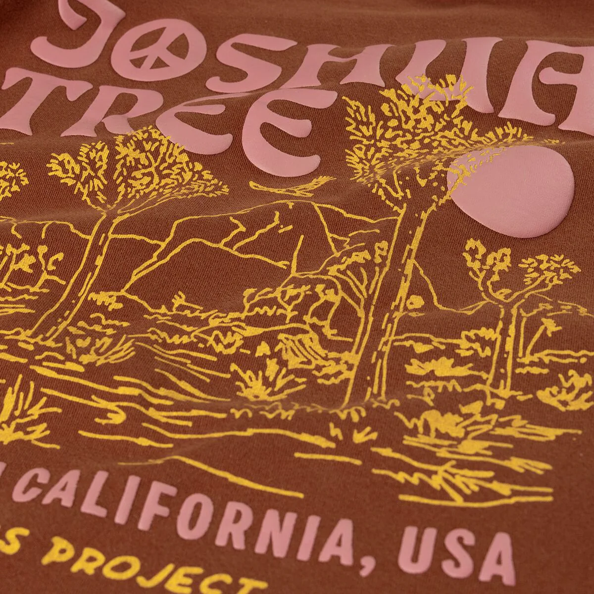 Men's Joshua Tree Puff Print Short Sleeve Tee - Image 3