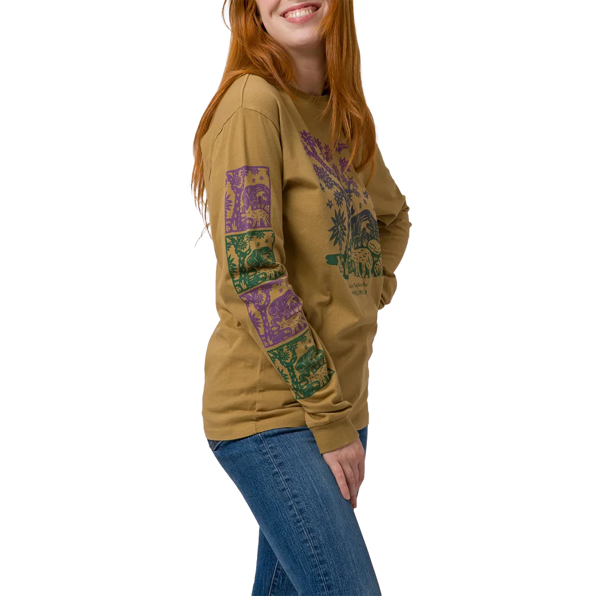 Joshua Tree Woodcut Long Sleeve Tee - Image 3