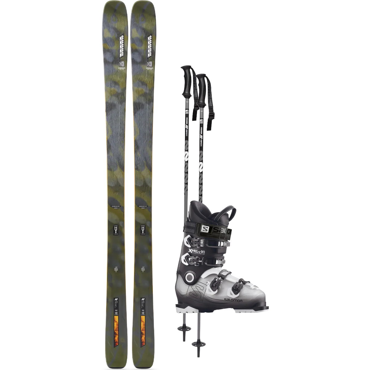 K2 Mindbender 89Ti Demo Ski Package