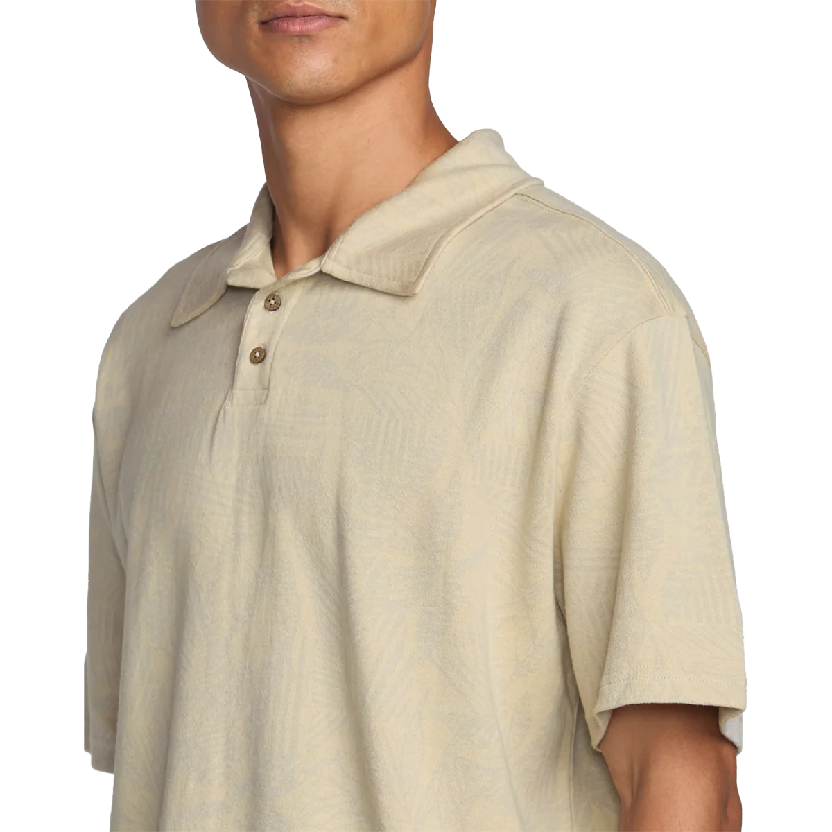 Men's Leaf Lines Polo Short Sleeve - Image 3