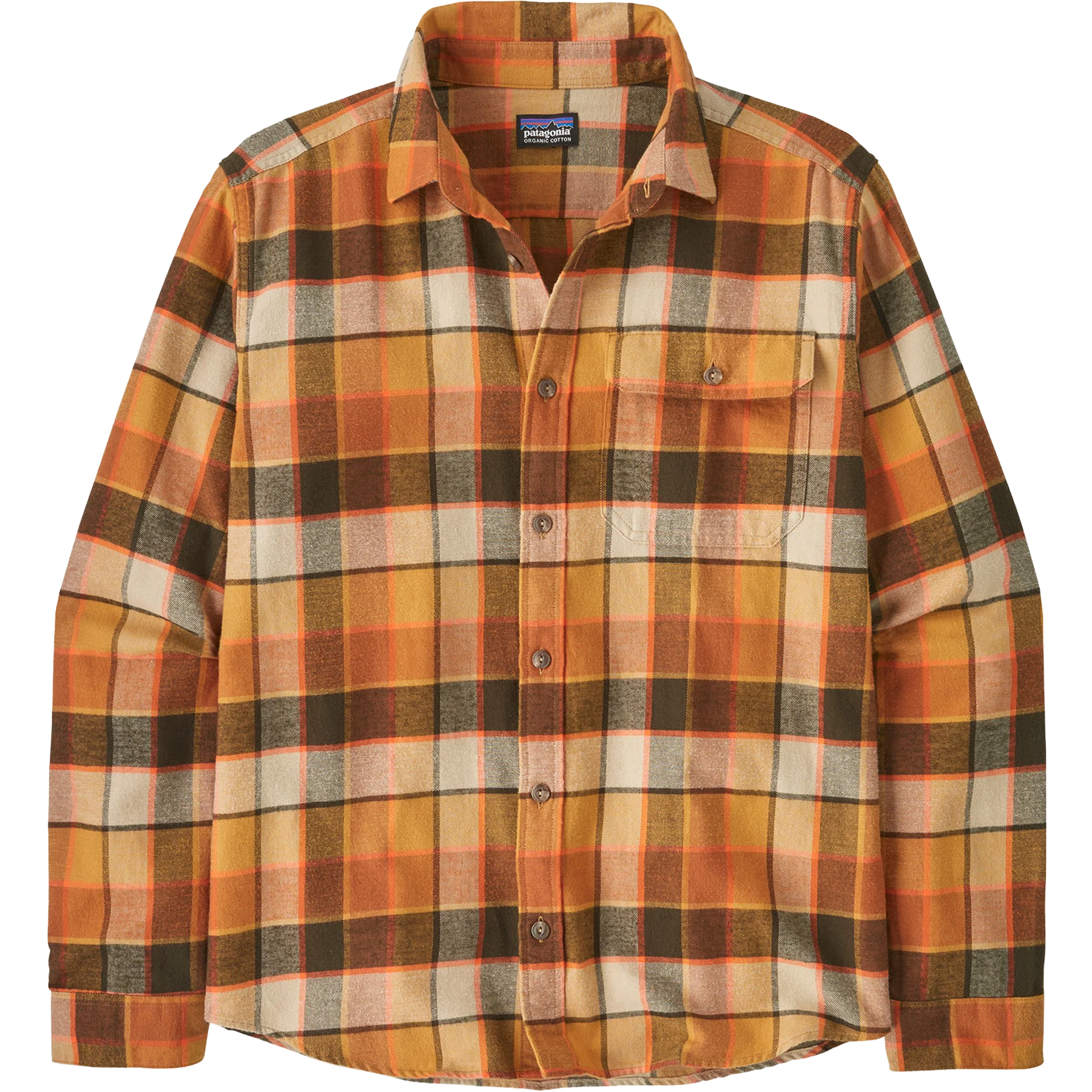 Men's Long-Sleeved Lightweight Fjord Flannel Shirt - Image 4