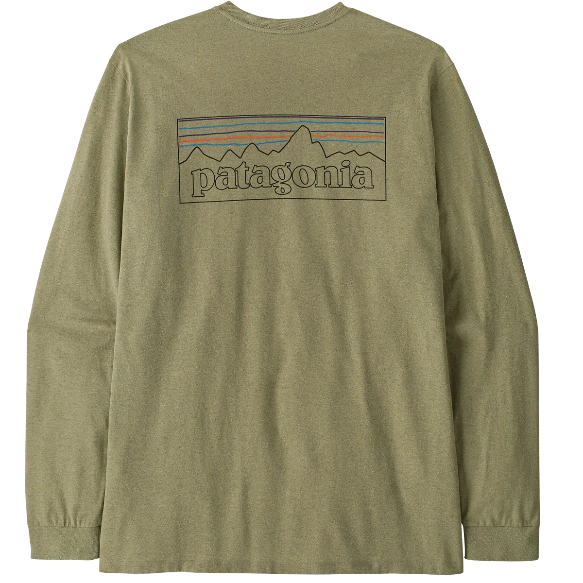 Men's Long Sleeve P-6 Logo Responsibili-Tee - Image 2