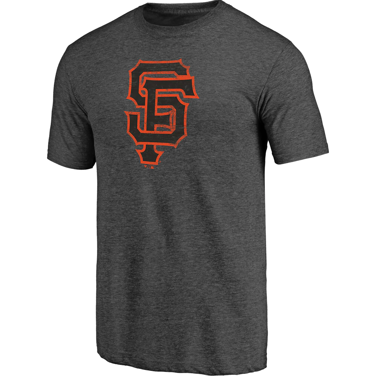 Men's Giants Triblend Logo Short Sleeve
